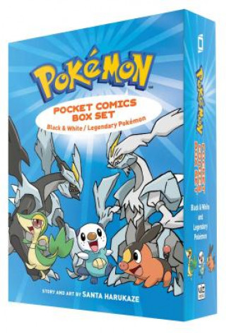 Kniha Pokemon Pocket Comics Box Set Santa Harukaze