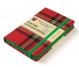 Carte Waverley (L): Royal Stewart Tartan Cloth Large Commonplace Notebook Ron Grosset