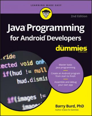 Książka Java Programming for Android Developers For Dummies 2e Barry Burd