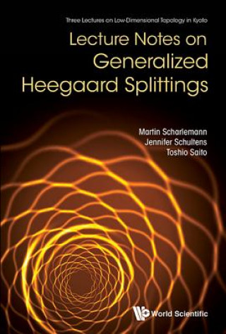 Kniha Lecture Notes On Generalized Heegaard Splittings Scharlemann