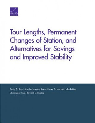 Książka Tour Lengths, Permanent Changes of Station, and Alternatives for Savings and Improved Stability Craig A. Bond