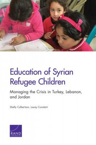 Kniha Education of Syrian Refugee Children Shelly Culbertson