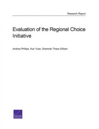 Βιβλίο Evaluation of the Regional Choice Initiative Andrea Phillips