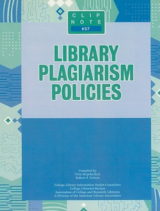 Knjiga Library Plagiarism Policies Vera Stepchyshyn