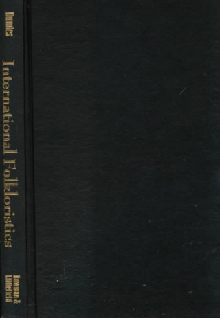 Buch International Folkloristics Alan Dundes