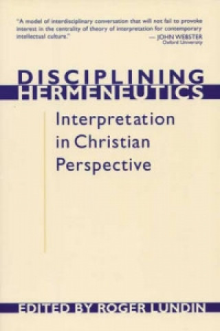 Book Disciplining Hermeneutics 