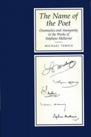 Kniha Name Of The Poet Michael Temple