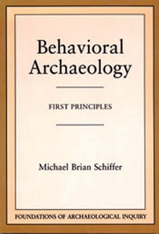 Carte Behavioral Archaeology Michael B. Schiffer