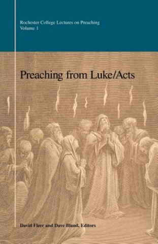 Kniha Preaching from Luke/Acts David Fleer