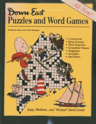 Könyv Down East Puzzles and Word Games Barbara Baker