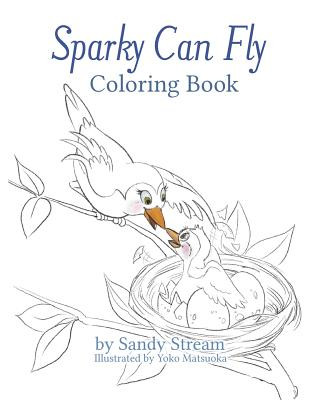 Kniha Sparky Can Fly - Coloring Book Sandy Stream