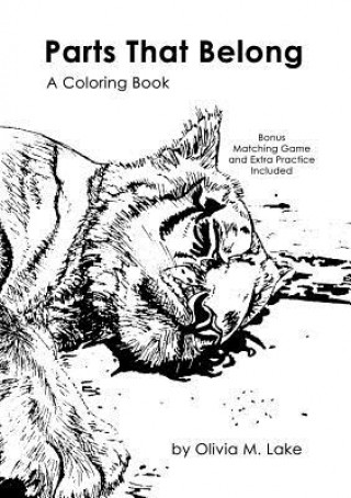 Kniha Parts That Belong A Coloring Book Olivia M Lake