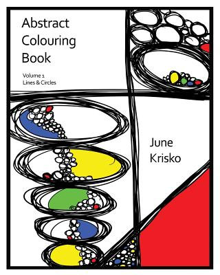Kniha Abstract Colouring Book Volume 1 June Krisko