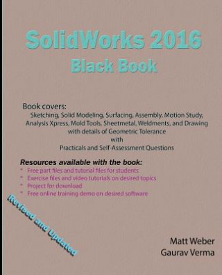 Kniha SolidWorks 2016 Black Book GAURAV VERMA