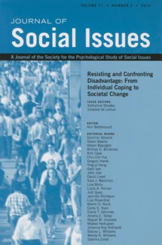 Knjiga Resisting and confronting disadvantage - from Individual coping to societal change Katherine Stroebe