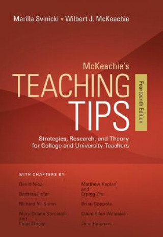 Książka McKeachie's Teaching Tips Wilbert McKeachie