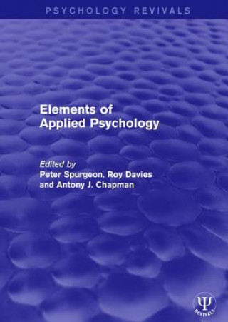 Könyv Elements of Applied Psychology 