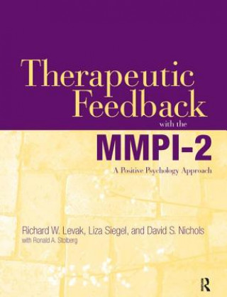 Könyv Therapeutic Feedback with the MMPI-2 Richard W. Levak