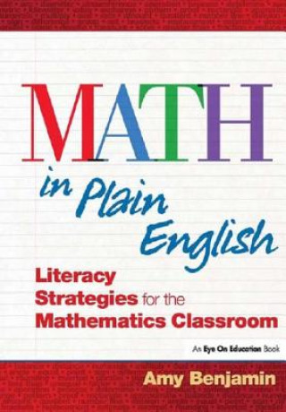 Carte Math In Plain English Amy Benjamin