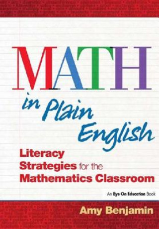 Knjiga Math In Plain English Amy Benjamin