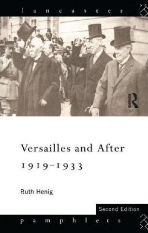 Kniha Versailles and After, 1919-1933 Ruth Henig