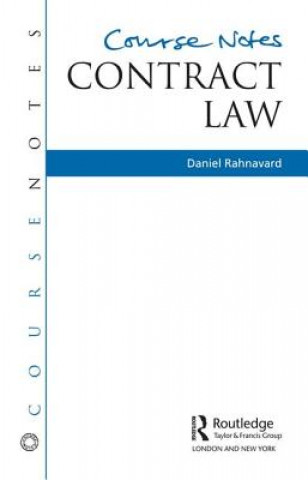 Könyv Course Notes: Contract Law Daniel Rahnavard