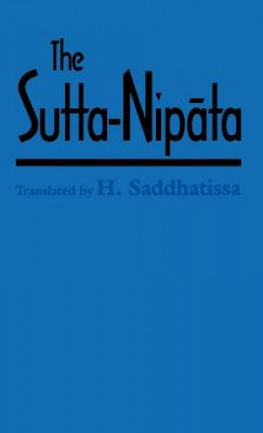 Könyv Sutta-Nipata H. Saddhatissa