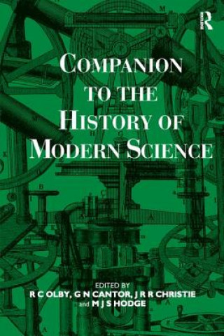 Carte Companion to the History of Modern Science 