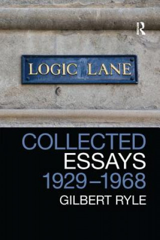 Carte Collected Essays 1929 - 1968 Gilbert Ryle
