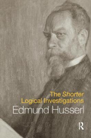 Kniha Shorter Logical Investigations Edmund Husserl