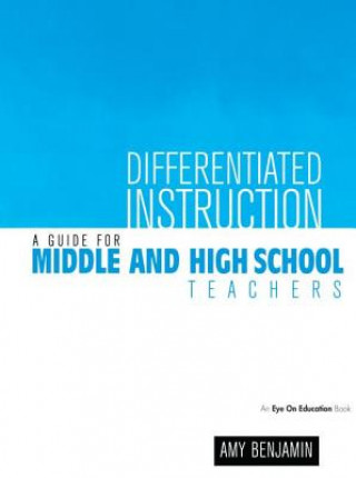 Kniha Differentiated Instruction Amy Benjamin