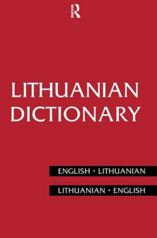 Könyv Lithuanian Dictionary Bronius Piesarskas
