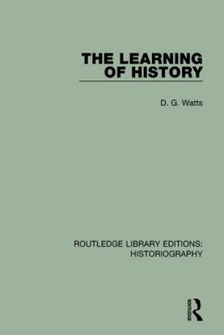 Книга Learning of History D. G. Watts