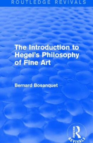 Kniha Introduction to Hegel's Philosophy of Fine Art 