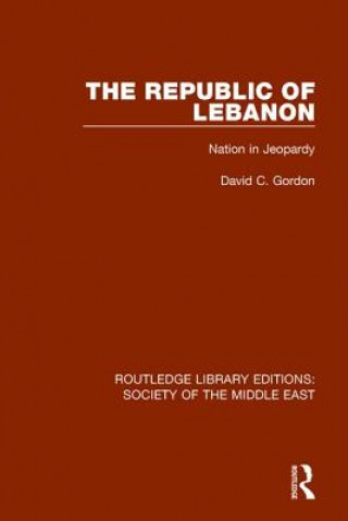 Book Republic of Lebanon David C. Gordon