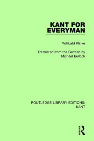 Buch Kant for Everyman Willibald Klinke