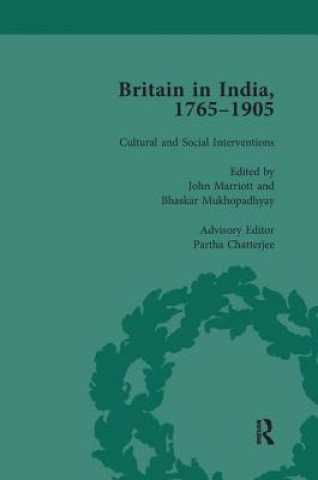 Knjiga Britain in India, 1765-1905, Volume IV John Marriott