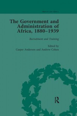 Kniha Government and Administration of Africa, 1880-1939 Vol 1 Casper Anderson