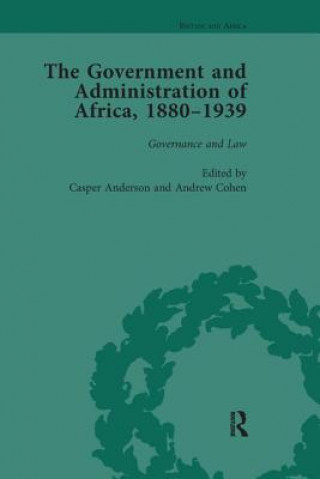 Carte Government and Administration of Africa, 1880-1939 Vol 2 
