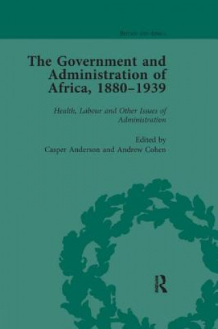 Carte Government and Administration of Africa, 1880-1939 Vol 5 Casper Anderson