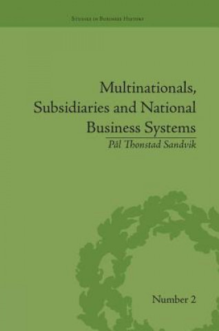 Carte Multinationals, Subsidiaries and National Business Systems Pal Thonstad Sandvik