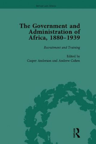 Książka Government and Administration of Africa, 1880-1939 Andrew Cohen