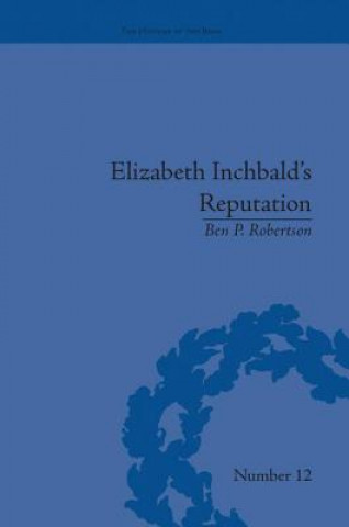 Kniha Elizabeth Inchbald's Reputation Ben P. Robertson