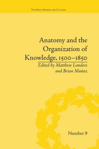 Kniha Anatomy and the Organization of Knowledge, 1500-1850 Brian Mu?oz