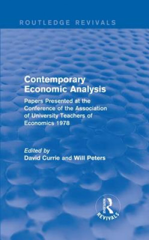 Buch Contemporary Economic Analysis (Routledge Revivals) 