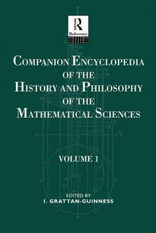 Livre Companion Encyclopedia of the History and Philosophy of the Mathematical Sciences Ivor Grattan-Guiness