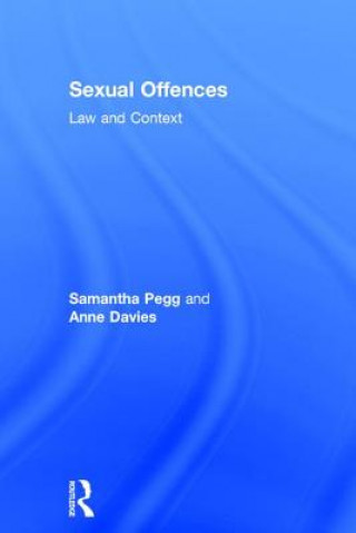 Könyv Sexual Offences Samantha Pegg