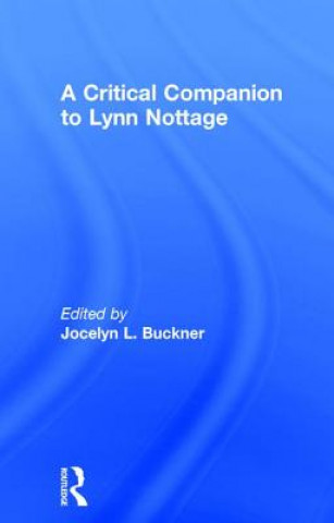 Książka Critical Companion to Lynn Nottage 