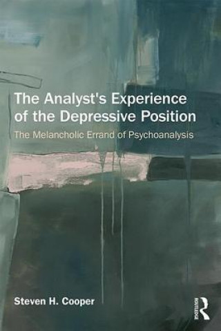 Boek Analyst's Experience of the Depressive Position Steven H. Cooper