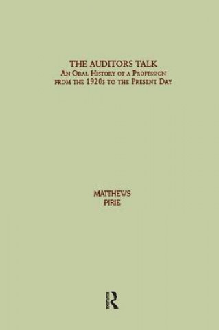 Könyv Auditor's Talk Derek Matthews